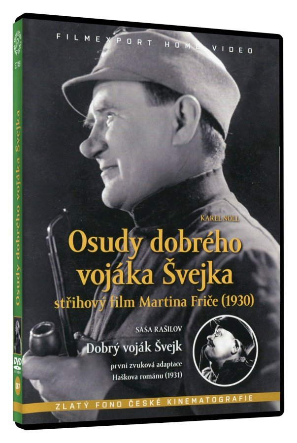 Levně Osudy dobrého vojáka Švejka (1930) + Dobrý voják Švejk (1931) (DVD)