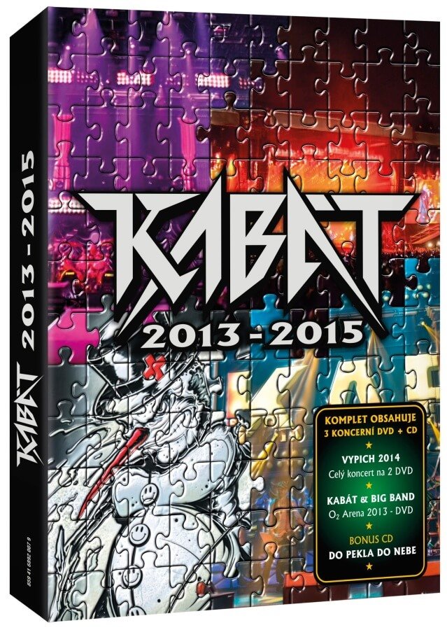 Levně Kabát 2013-2015 (3 DVD / 1 CD)