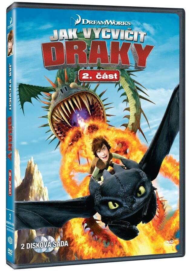 Levně Jak vycvičit draky (2. série) (2 DVD) - seriál