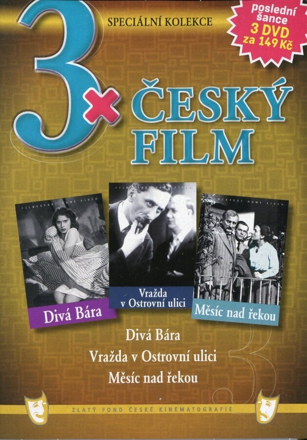 Levně 3x Český film kolekce 3DVD (papírový obal)