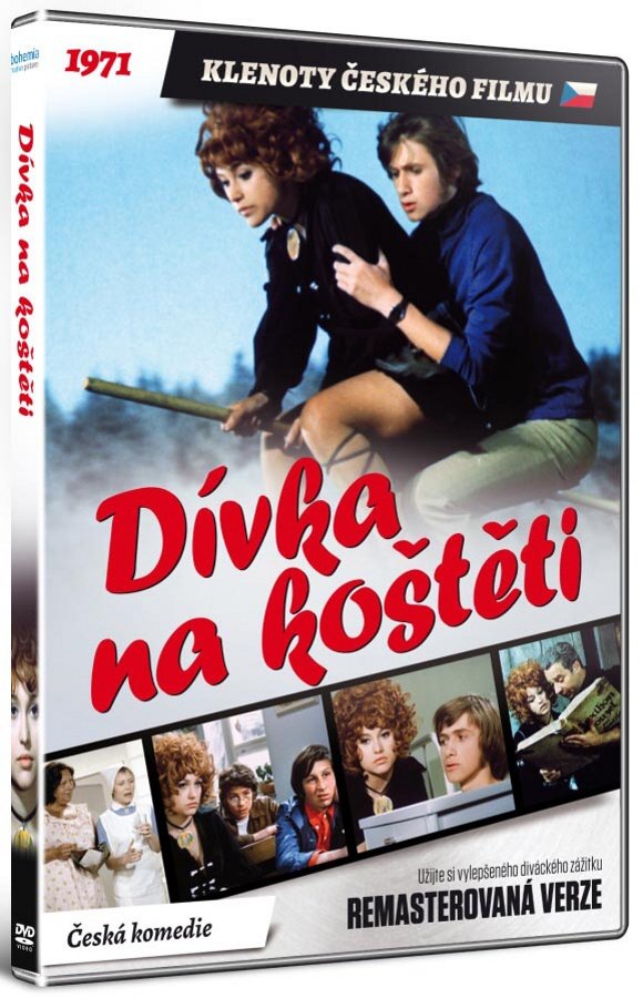 Levně Dívka na koštěti (DVD) - remasterovaná verze