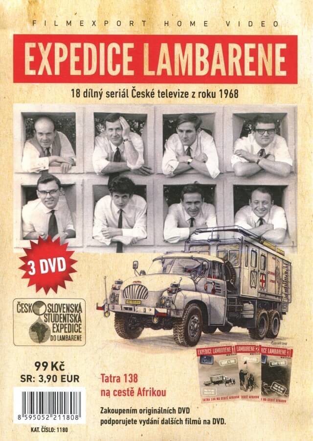 Levně Expedice Lambarene (3 DVD) (papírový obal)