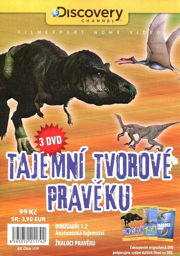 Levně Tajemní tvorové pravěku (3 DVD) (papírový obal)