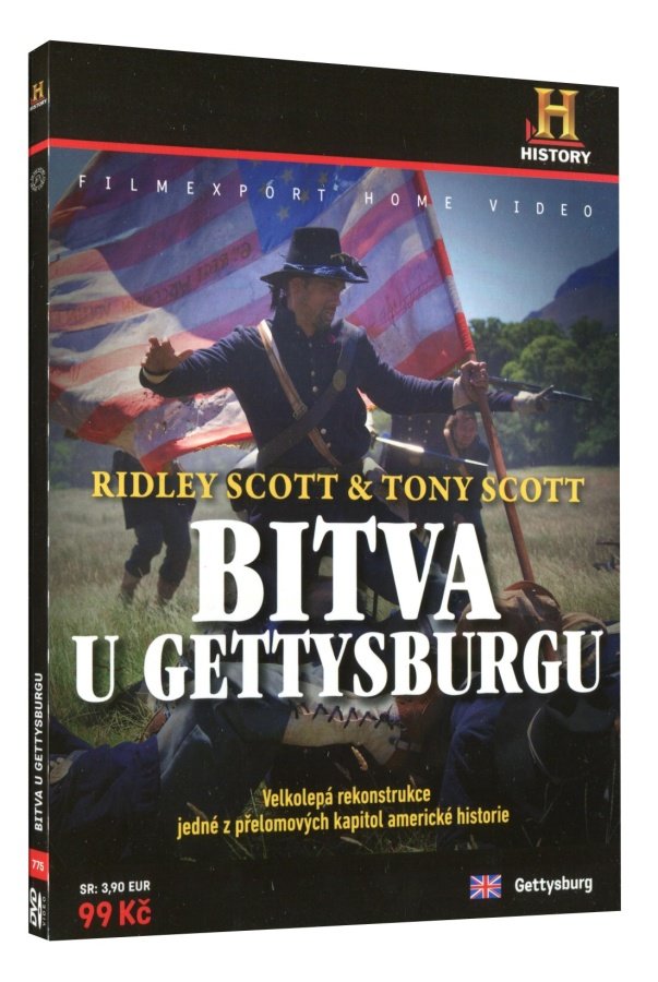 Levně Bitva u Gettysburgu (DVD)
