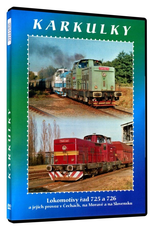 Historie železnic: KARKULKY (DVD)