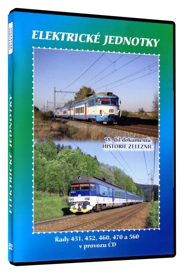 Historie železnic: ELEKTRICKÉ JEDNOTKY (DVD)