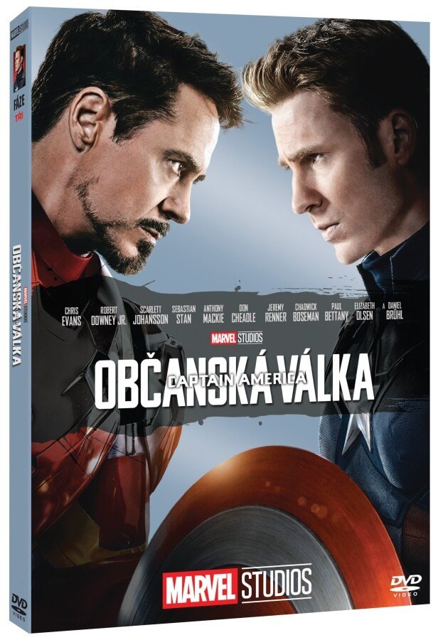 Captain America: Občanská válka (DVD) - edice MARVEL 10 let