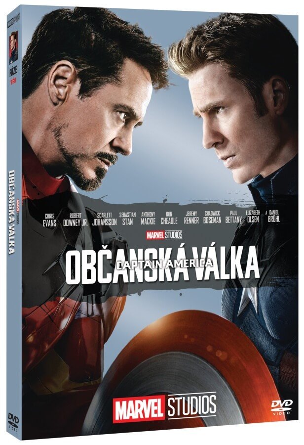 Levně Captain America: Občanská válka (DVD) - edice MARVEL 10 let