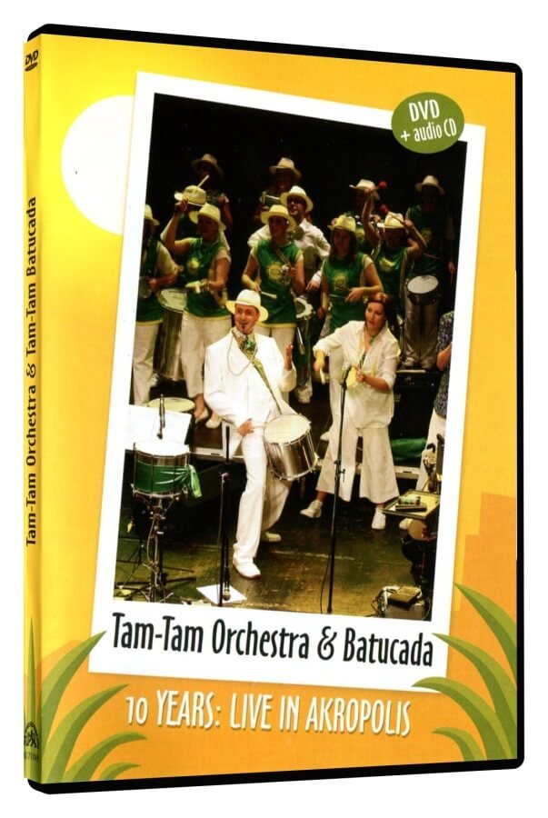 Levně Tam - Tam Orchestra & Tam -Tam Batucada: 10 years - Live in Akropolis (DVD+CD)