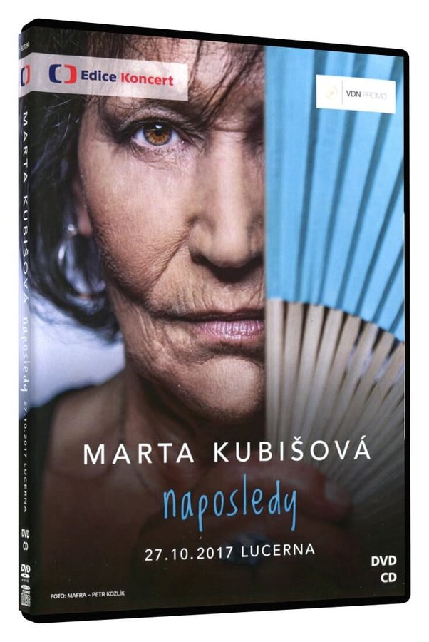 Levně Marta Kubišová: Naposledy (DVD+CD) - záznam koncertu