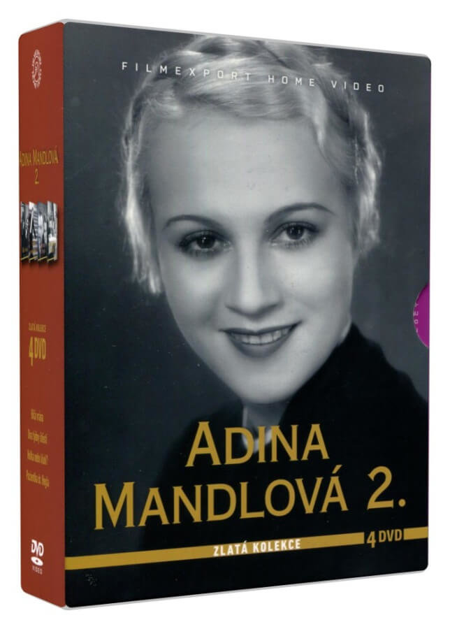 Levně Adina Mandlová 2 - kolekce (4 DVD)