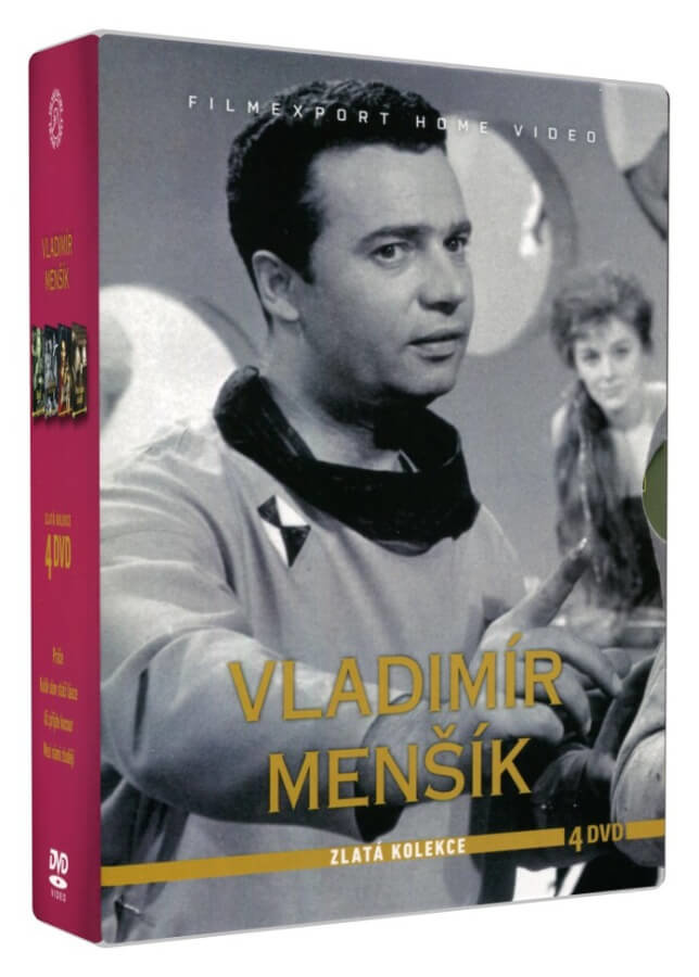 Levně Vladimír Menšík - Zlatá kolekce (4 DVD)
