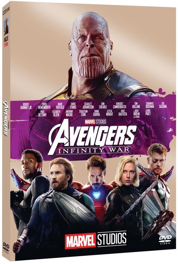 Levně Avengers 3: Infinity War (DVD) - edice MARVEL 10 let