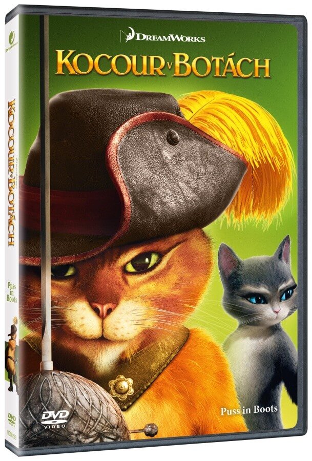 Levně Kocour v botách (DVD)