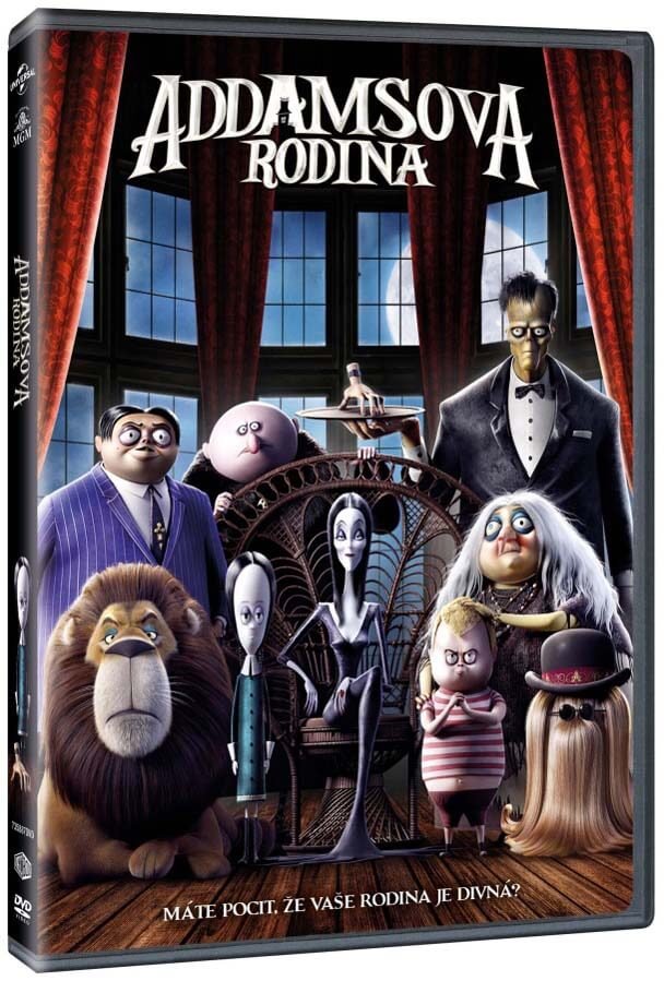 Addamsova rodina (2019) (DVD) - animovaný