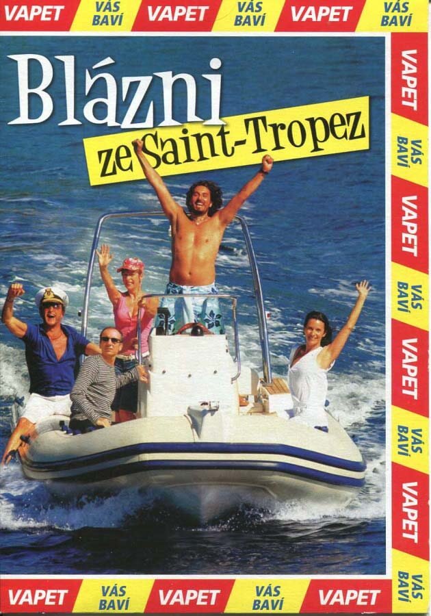 Levně Blázni ze Saint-Tropez (DVD) (papírový obal)