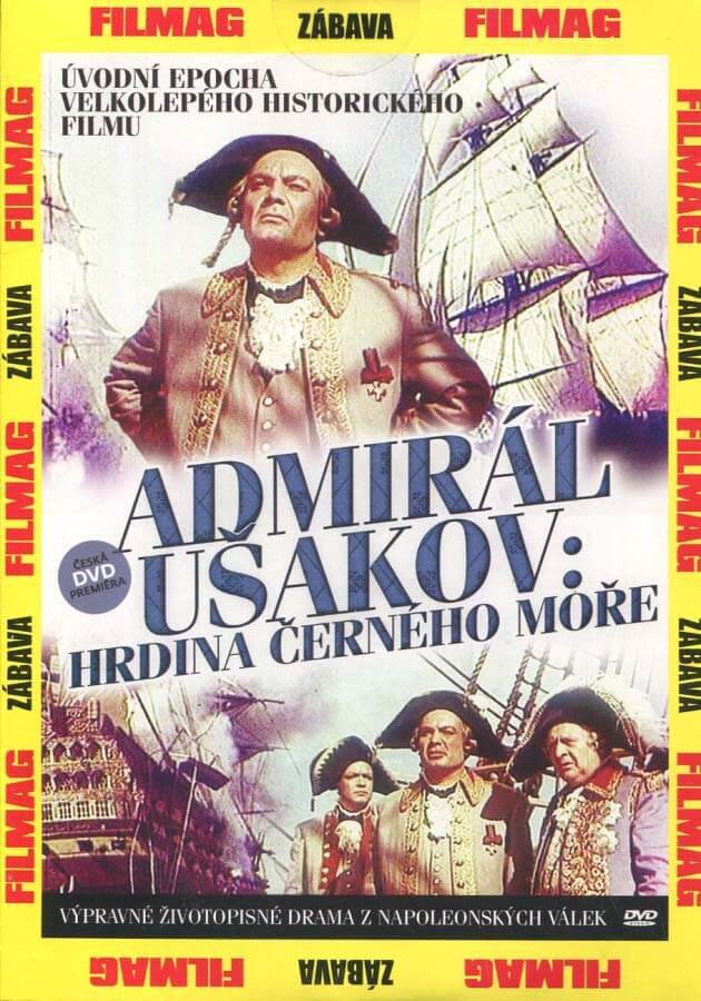 Levně Admirál Ušakov: Hrdina Černého moře (DVD) (papírový obal)