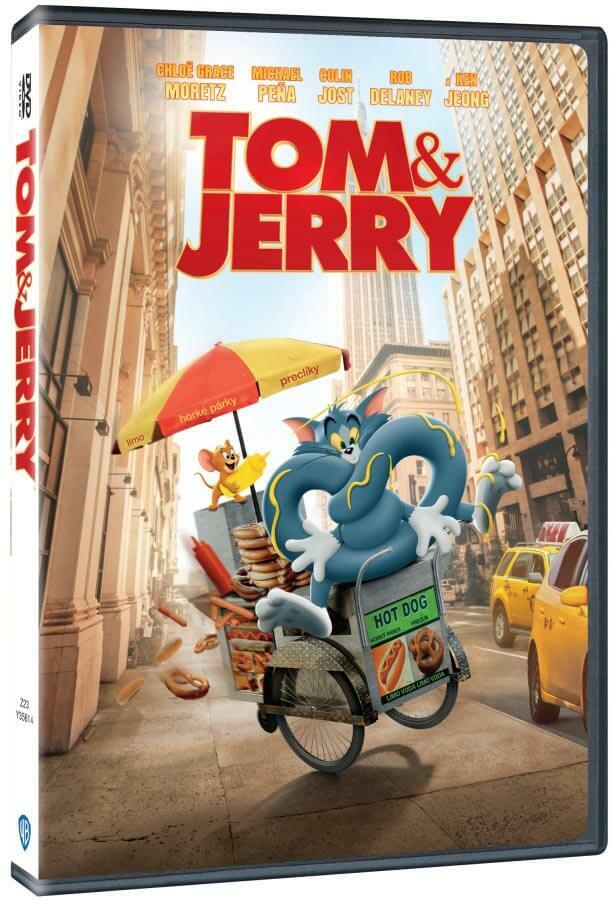 Levně Tom a Jerry FILM (2021) (DVD)