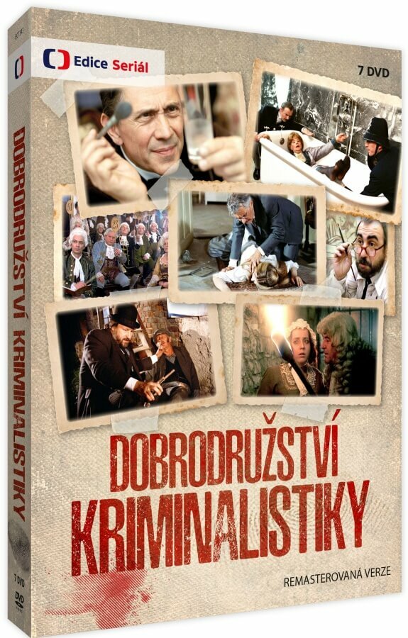 Levně Dobrodružství kriminalistiky (7 DVD) - remasterovaná verze - seriál