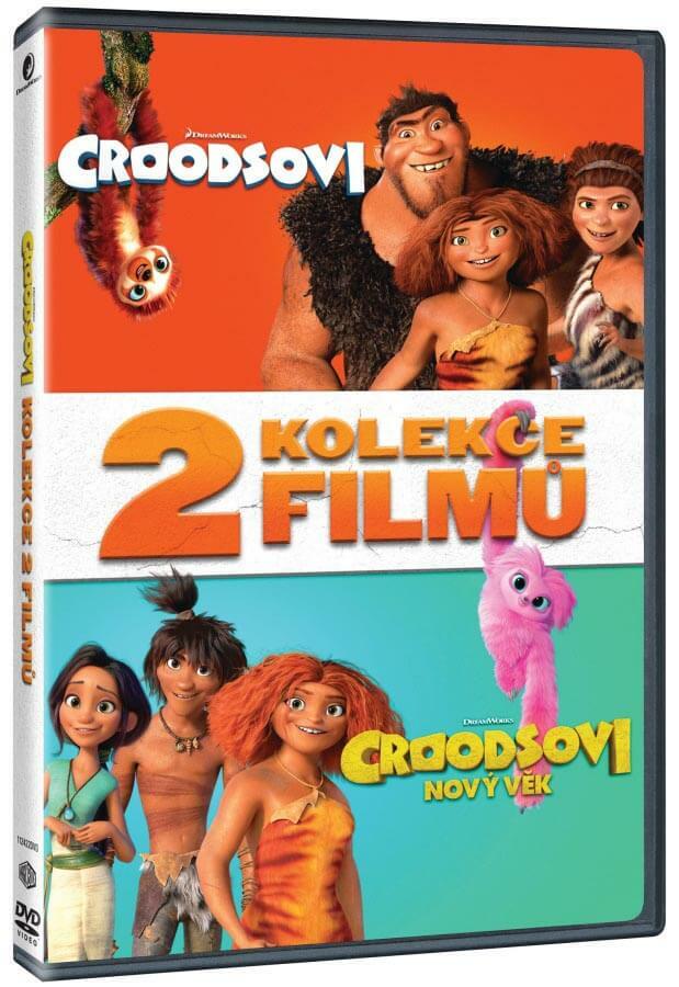 Levně Croodsovi kolekce 1-2 (2 DVD)