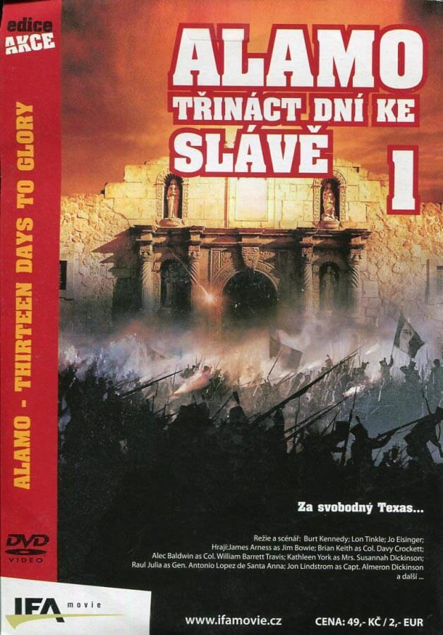 Levně Alamo: Třináct dní ke slávě 1 (DVD) (papírový obal)