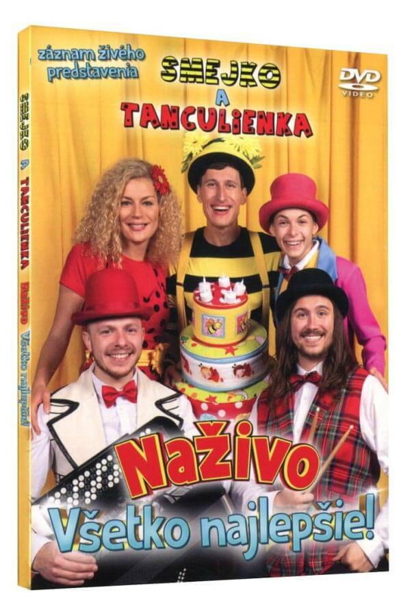 Levně Smejko a Tanculienka - Všetko najlepšie - Naživo (DVD)