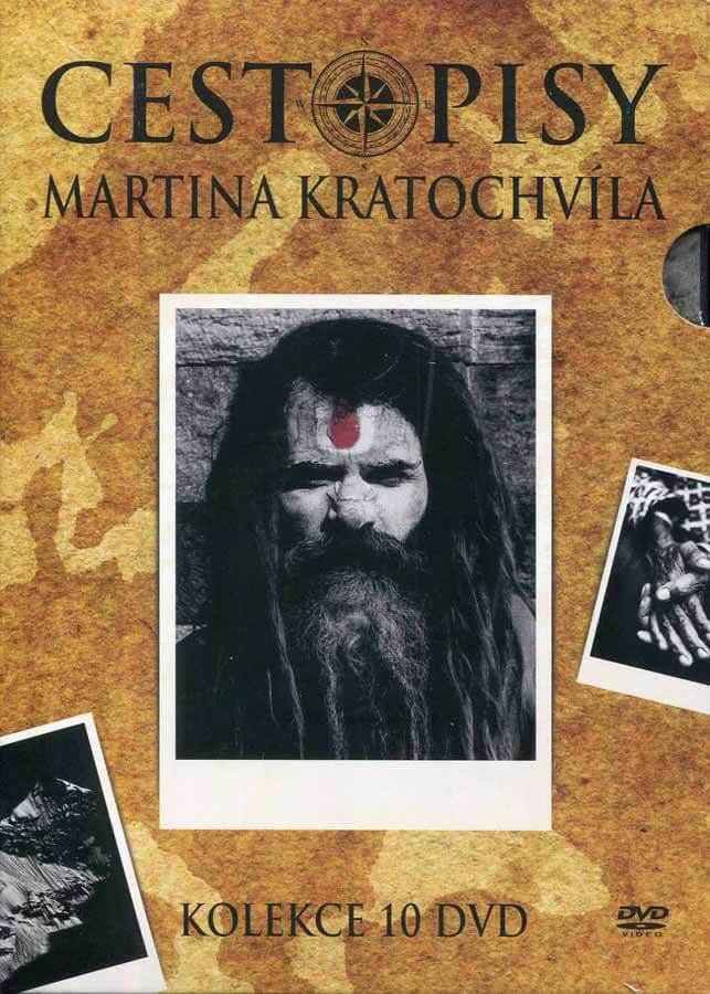 Levně Cestopisy Martina Kratochvíla kolekce (10 DVD)