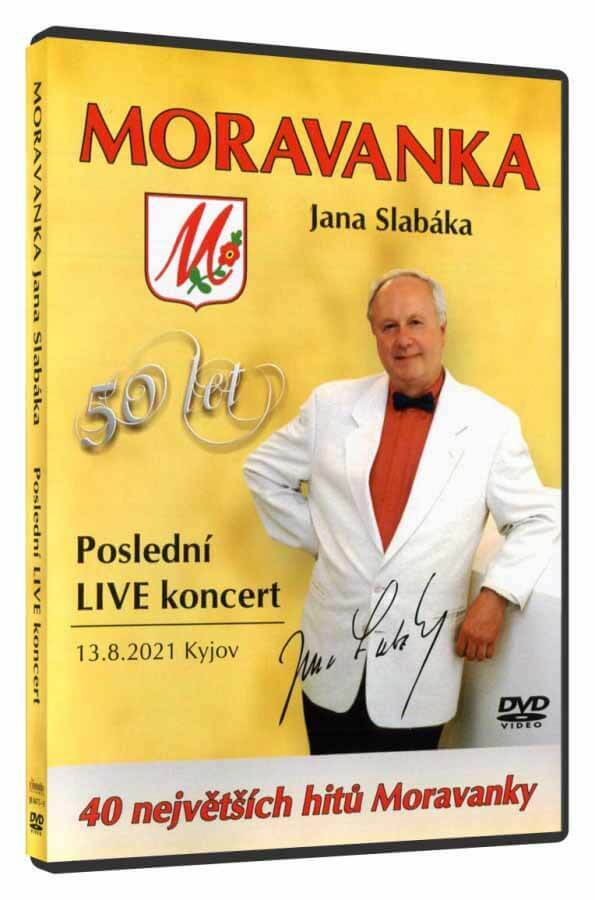 Levně Moravanka Jana Slabáka - Poslední LIVE koncert (DVD)