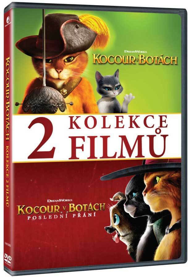 Levně Kocour v botách 1-2 kolekce (2 DVD)