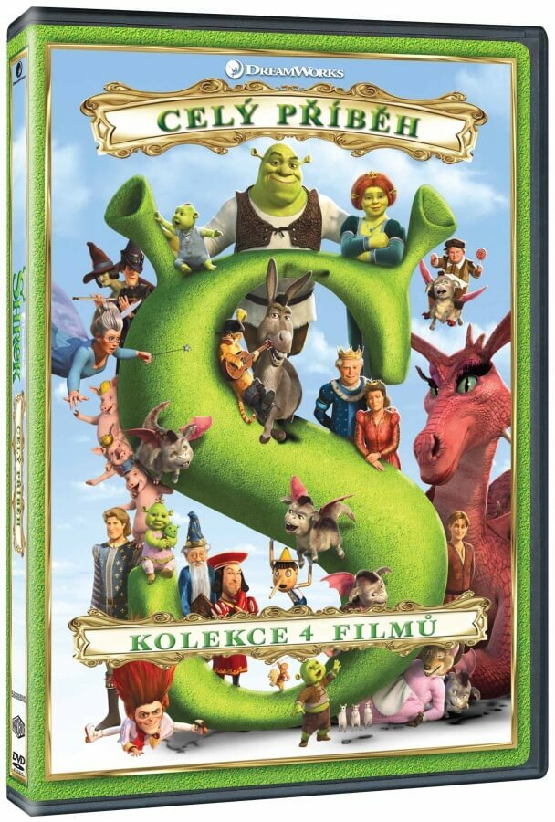 Shrek kolekce 1-4 (4 DVD)