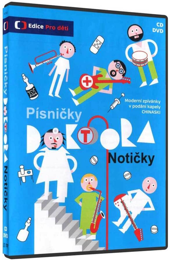 Levně Chinaski - Písničky doktora Notičky (DVD + CD)