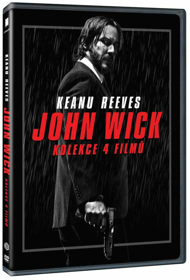 Levně John Wick 1-4 kolekce (4 DVD)