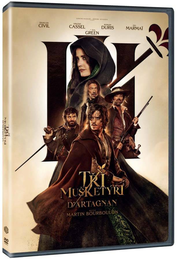 Levně Tři mušketýři: D'Artagnan (2023) (DVD)