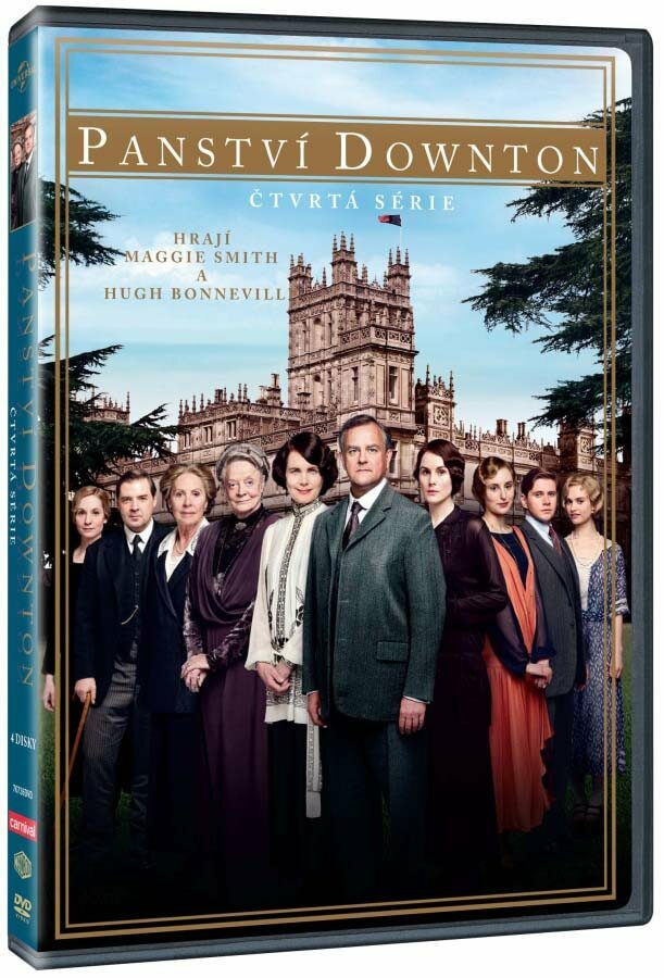 Levně Panství Downton 4. série (4 DVD) - Seriál