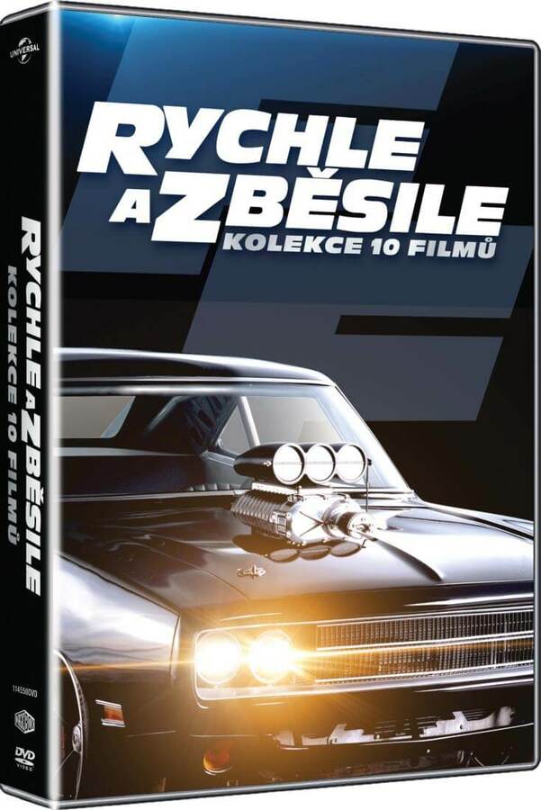 Levně Rychle a zběsile kolekce 1-10 (10 DVD)