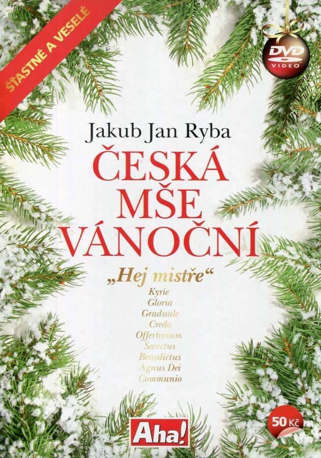 Levně Česká mše vánoční, Jakub Jan Ryba (DVD) (papírový obal)