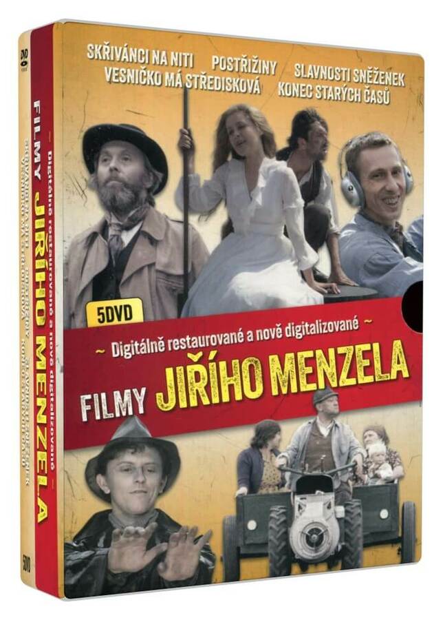 Levně Filmy Jiřího Menzela kolekce (5 DVD) - digitálně restaurované filmy