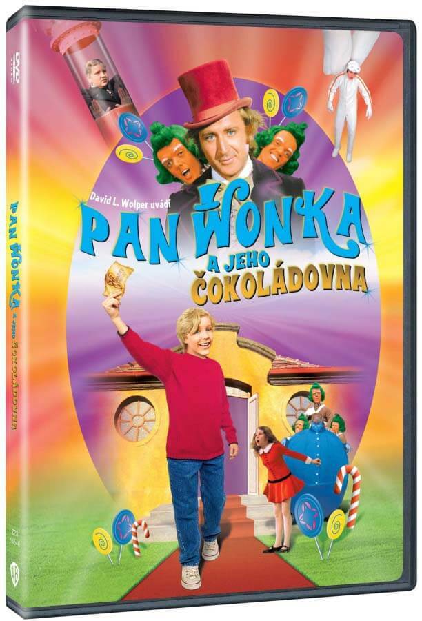 Levně Pan Wonka a jeho čokoládovna (DVD)
