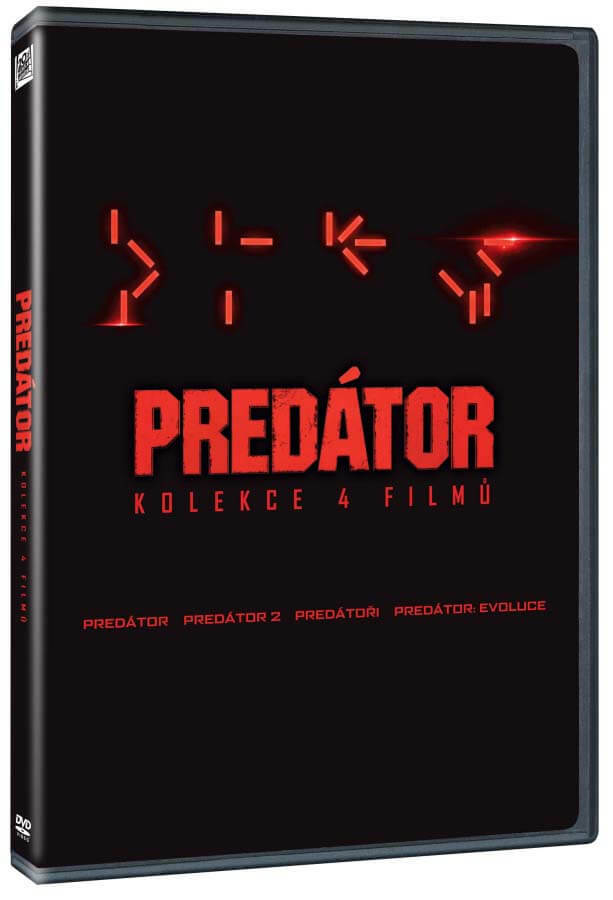 Levně Predátor - kolekce 4 filmů (4 DVD)