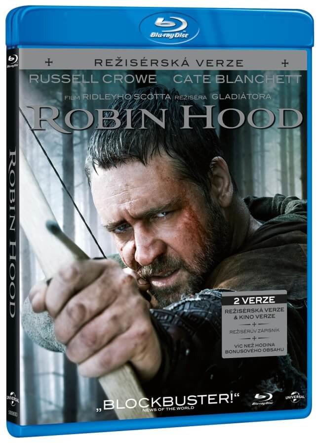 Levně Robin Hood (2010) (BLU-RAY) - 2 verze filmu