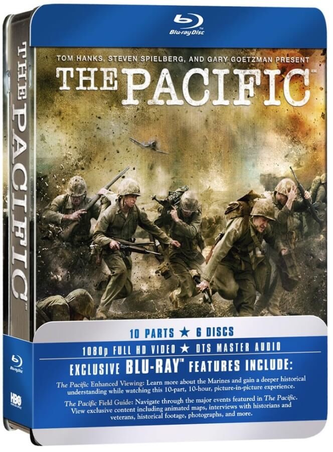 The Pacific (6 BLU-RAY) - seriál - STEELBOOK