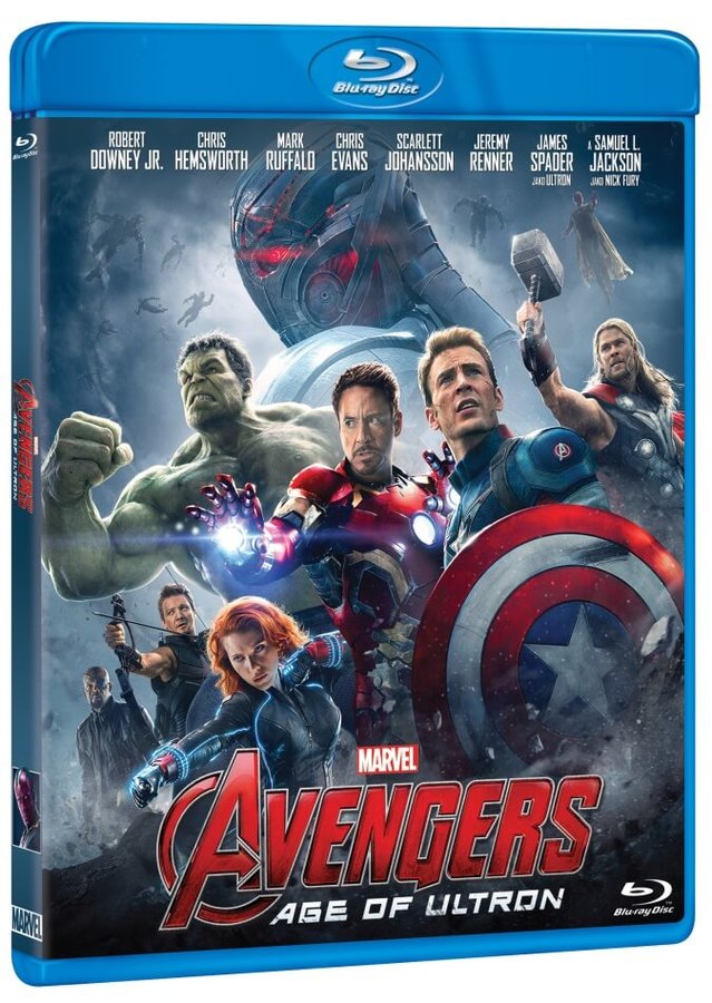 Levně Avengers 2: Age of Ultron (BLU-RAY)