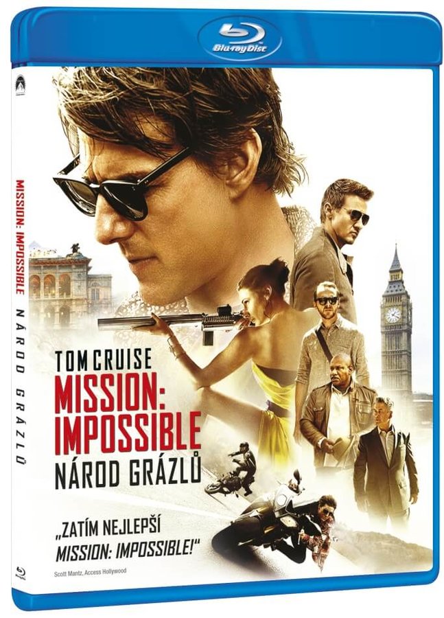 Levně Mission: Impossible 5 - Národ grázlů (BLU-RAY)