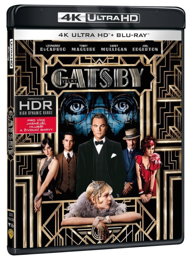 Levně Velký Gatsby (4K UHD + BLU-RAY) (2 BLU-RAY)