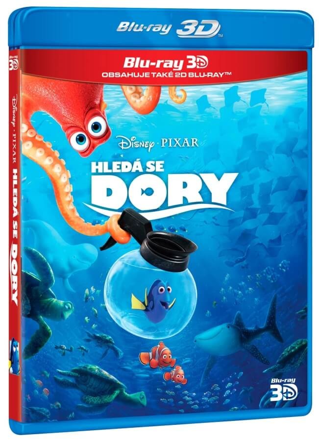 Levně Hledá se Dory (2D+3D) (2 BLU-RAY)