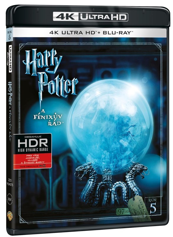 Levně Harry Potter a Fénixův řád (4K UHD + BLU-RAY) (2 BLU-RAY)