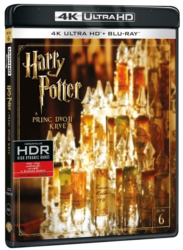 Levně Harry Potter a princ dvojí krve (4K UHD + BLU-RAY) (2 BLU-RAY)