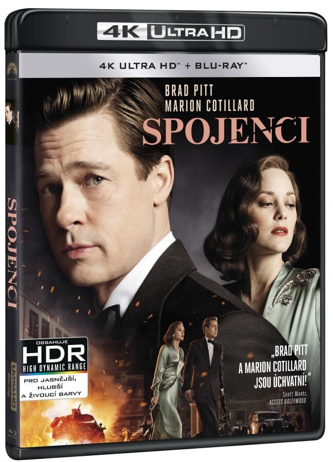 Levně Spojenci (4K UHD + BLU-RAY) (2 BLU-RAY)