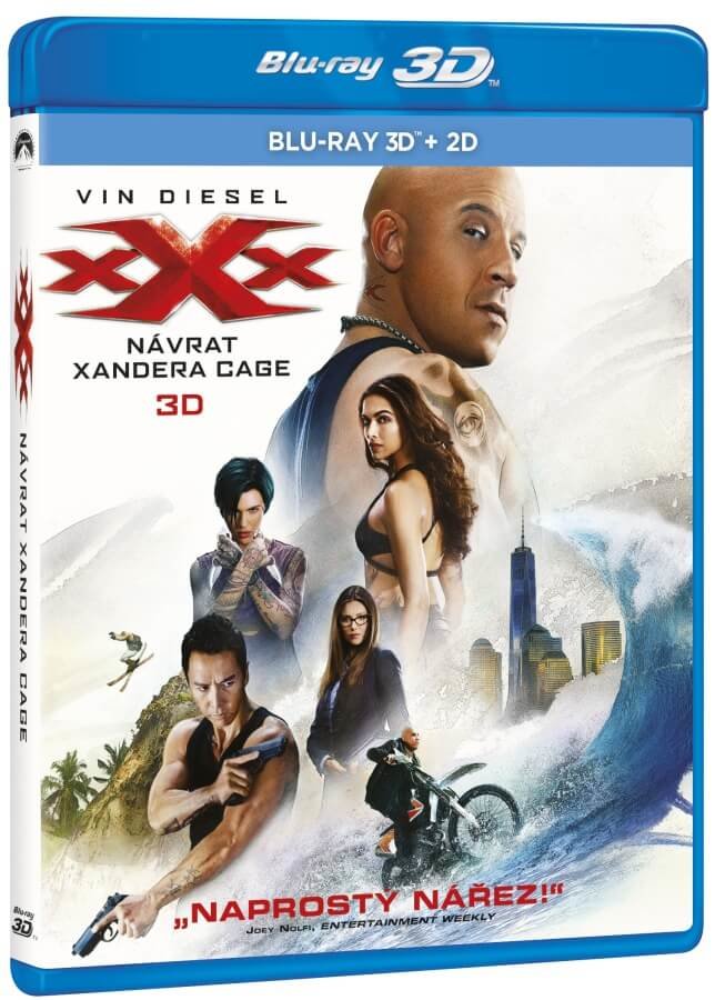 Levně XXX: Návrat Xandera Cage (2D+3D) (2 BLU-RAY)