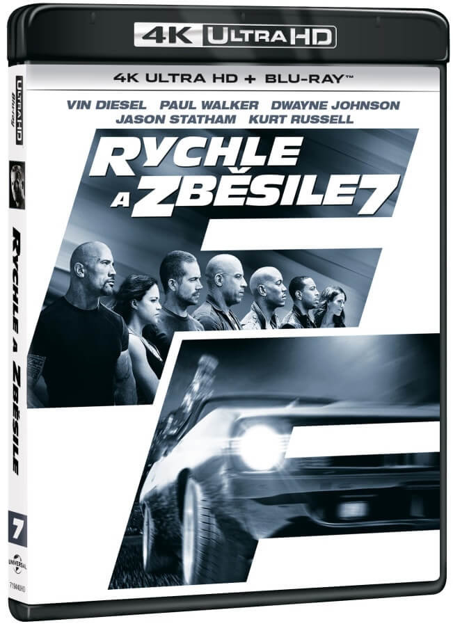 Levně Rychle a zběsile 7 (4K ULTRA HD+BLU-RAY) (2 BLU-RAY) - prodloužená verze